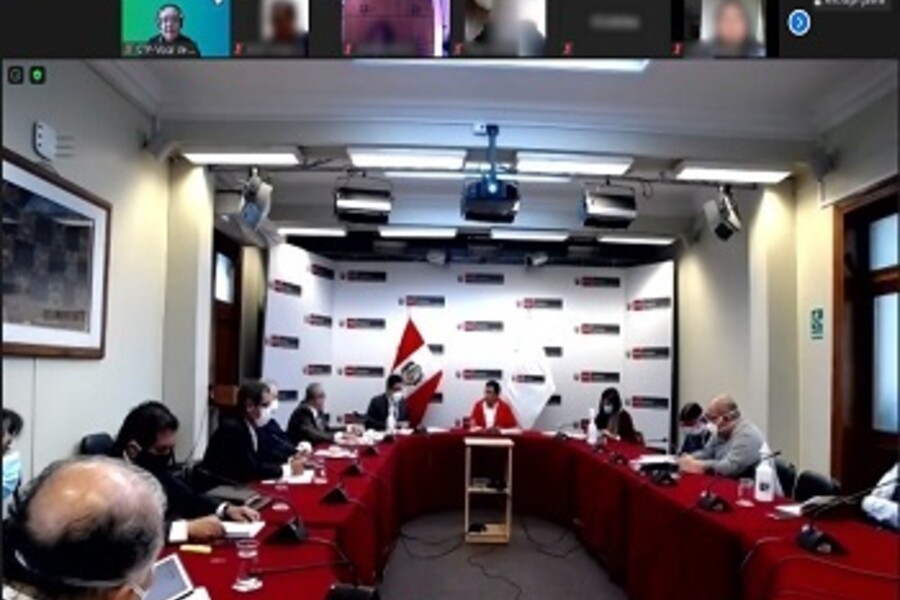 Reuni�n de autoridades de una entidad del Estado: interpretaci�n simult�nea remota (2021)